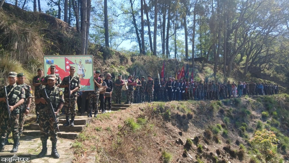 Trekking begins on Gorkha-Jitgadhi integration route