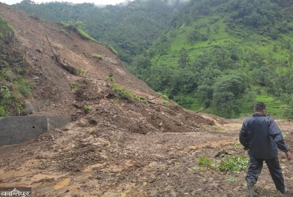 Flood and landslide victims in Dhorpatan suffer as monsoon rains begin, unable to find permanent residence even after 6 years