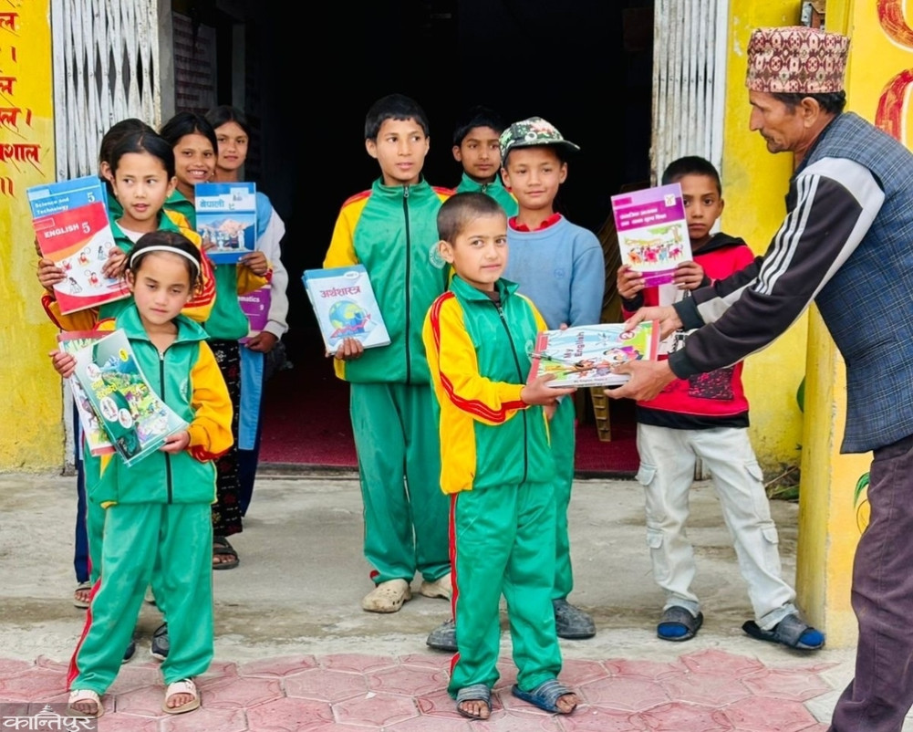 Karnali students to receive books upon admission