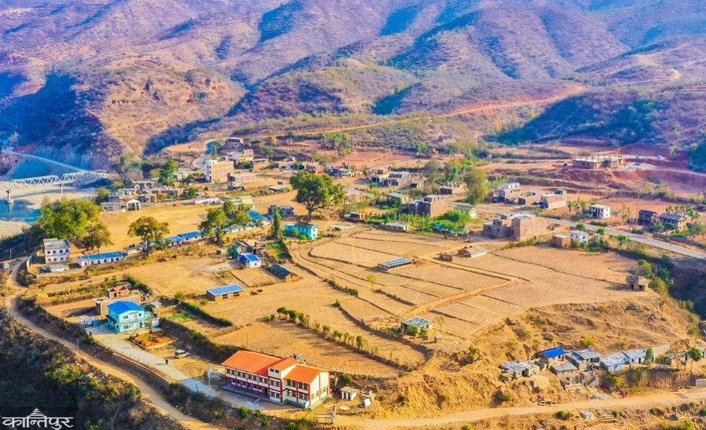 Planting did not occur in large areas of Karnali