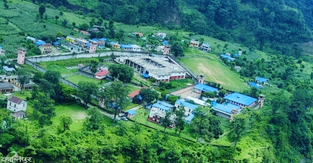 Bhimphedi Prison has a large number of prisoners on drug charges.