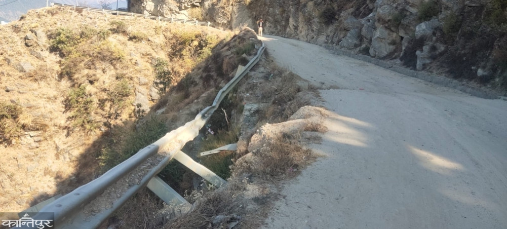 Karnali Highway work has been stalled for years, 16 contracts were terminated at once