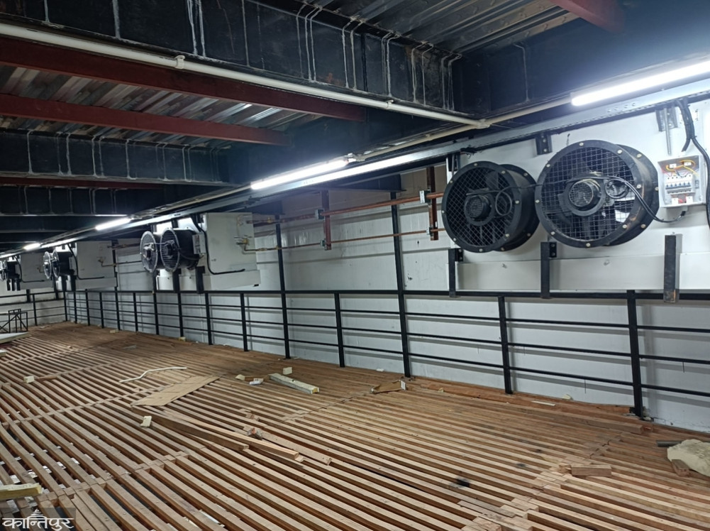 Preparations for operation of Thama cold storage after 8 years of construction