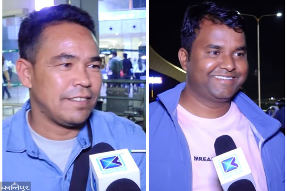 Those who returned from the Gulf say they are relieved.