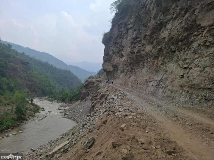 Short-distance road connecting Mahabhir, Diktel to Terai launched