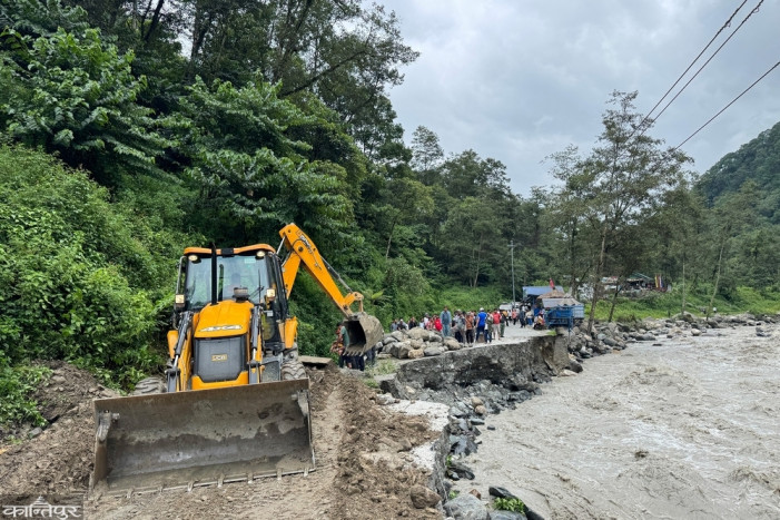 One-way operation of Veerethanti-Ghandruk road