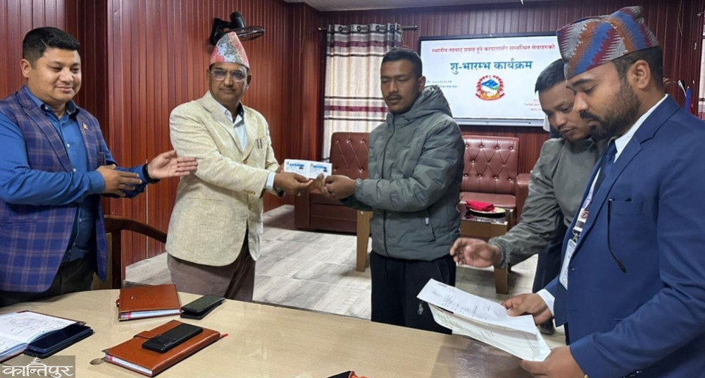 Taxpayer service launched in Rainadevi, Palpa