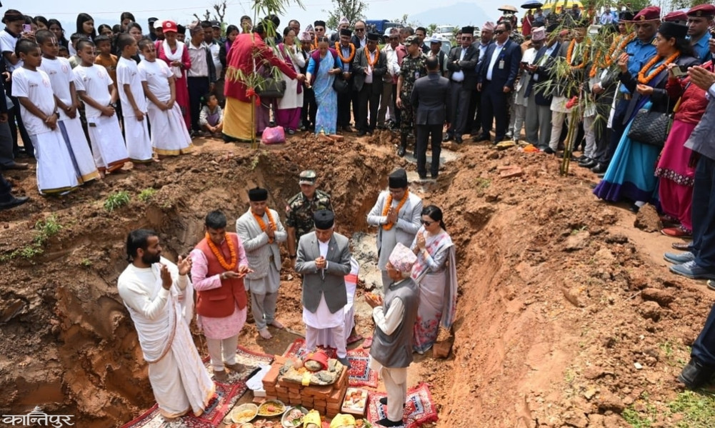 It is necessary to develop Chundi Ramgha as a literary, educational and tourist destination: President Poudel