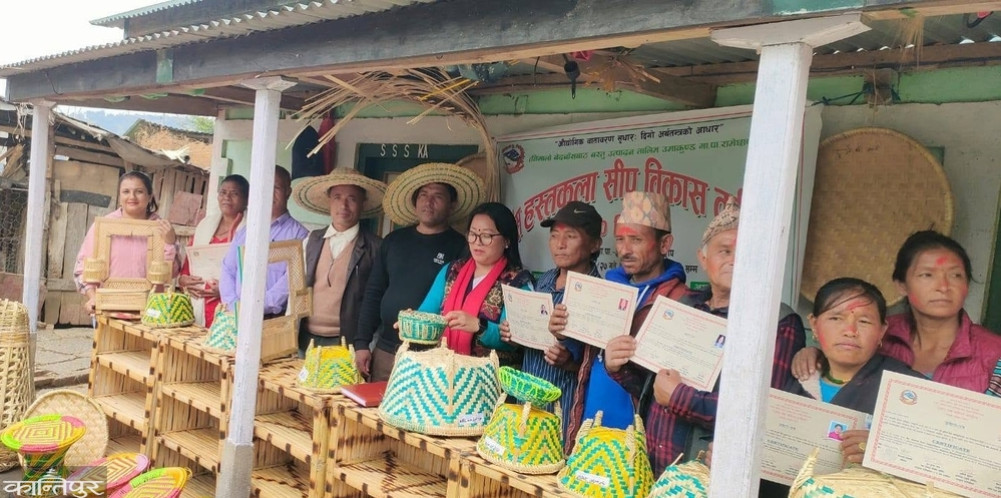 Hope for income from village bamboo