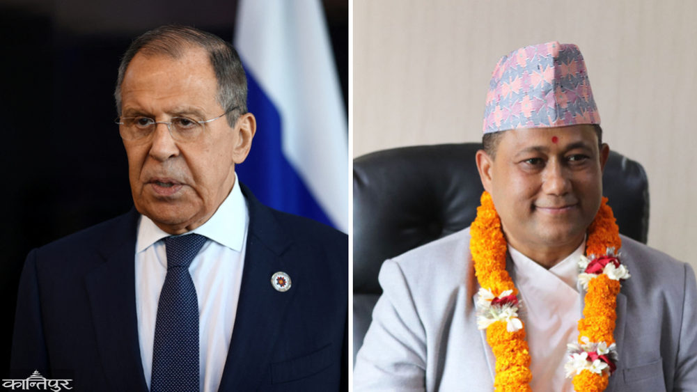 Russian Foreign Minister congratulates Foreign Minister Khanal