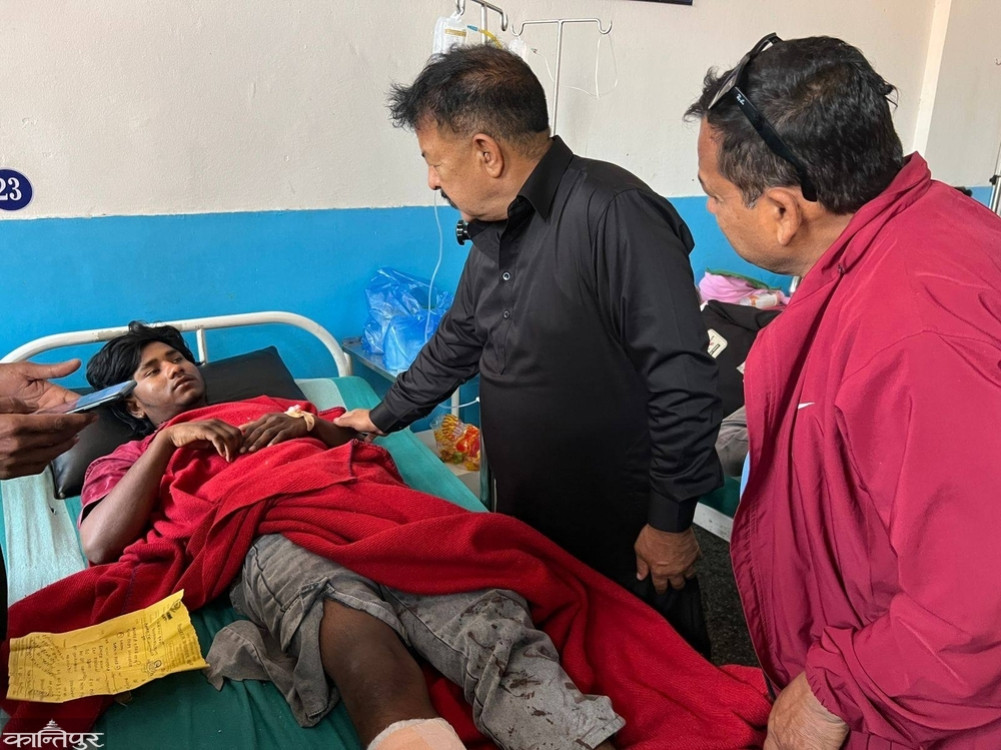 MP Thapa in the same 'action'