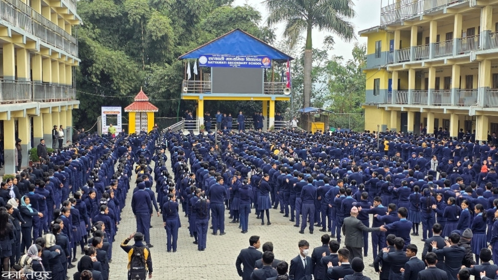 Four students from Satyawati Secondary School in Tanahun achieved a 4 GPA