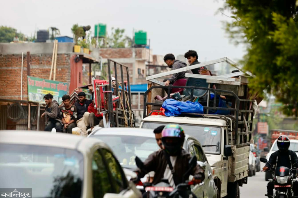 Residents of Kathmandu's riverbanks have begun to abandon their homes, making it difficult for the metropolis to find a place to store them.