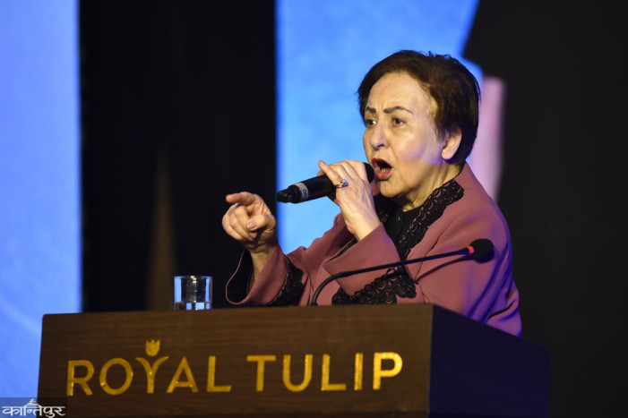 Youth raise voice against autocratic rule of old parties in Nepal: Shirin Ebadi