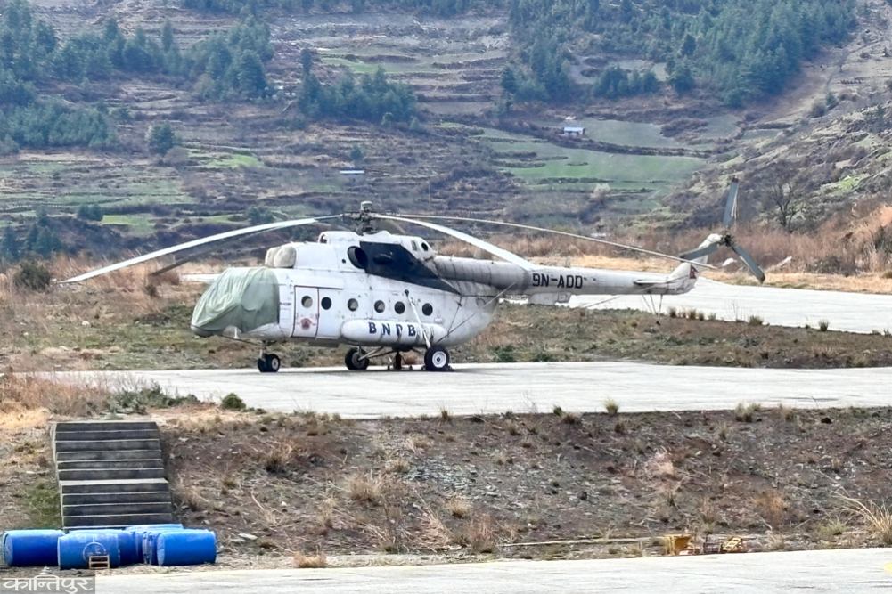 Helicopter used in election grounded in Dolpa for 16 days