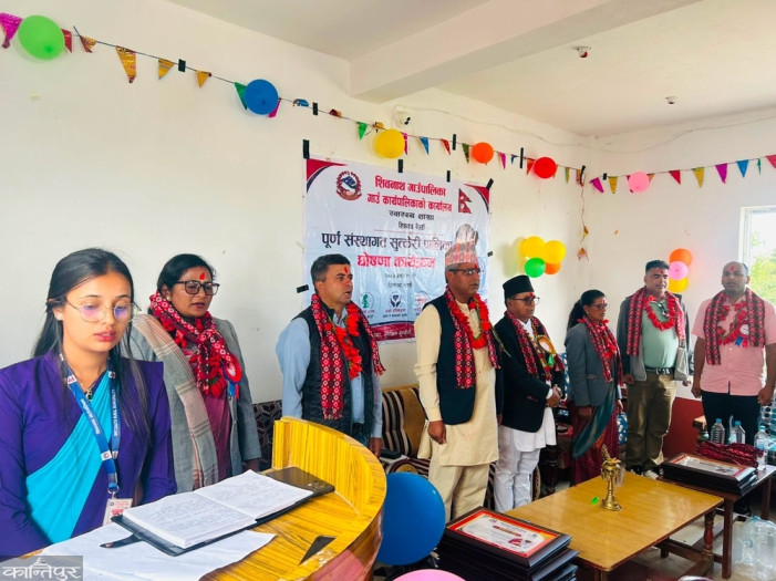 Shivnath becomes a fully institutionalized maternity municipality