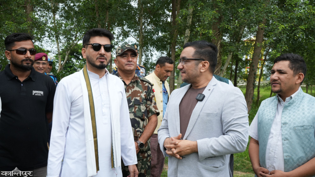 Infrastructure Development Minister Lamsal at Fapla, commitment to build international cricket stadium