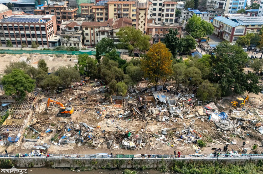 68 families from Thapathali in contact with government