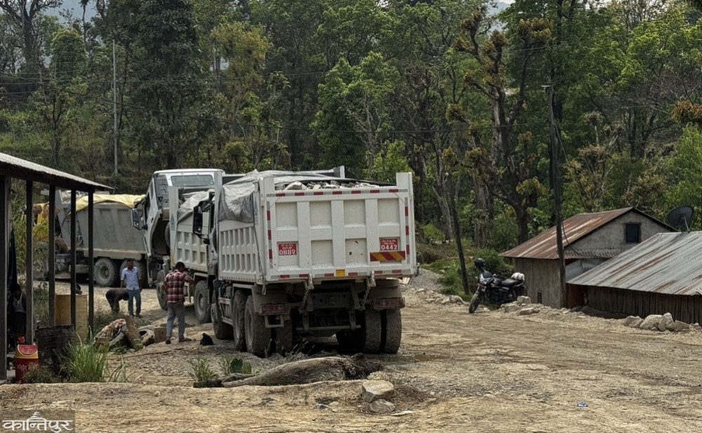 Tipper operating in Palpa's limestone industry will not carry 'overload'