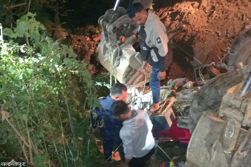 One dead, two injured in tractor accident in Lamjung