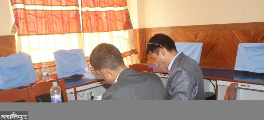 SEE answer sheet testing begins at half the exam centers in Gulmi from Thursday