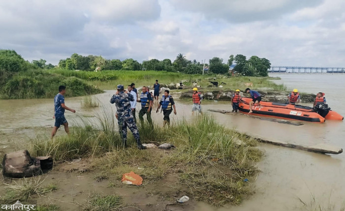 Youth who jumped into Koshi River rescued after 2.5 hours