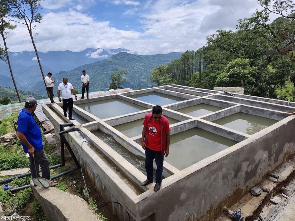 New purification system installed for drinking water in Dhankuta