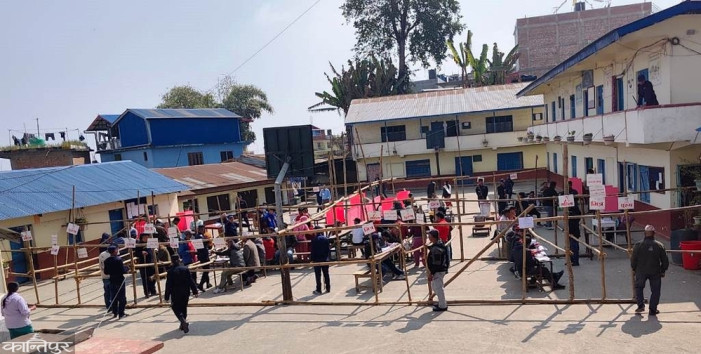 44 percent voting recorded in Dhankuta till 4 pm
