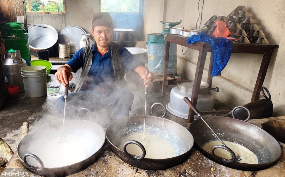 Milk collection turns village into industry, Kathmandu reaches Dandagaun's story