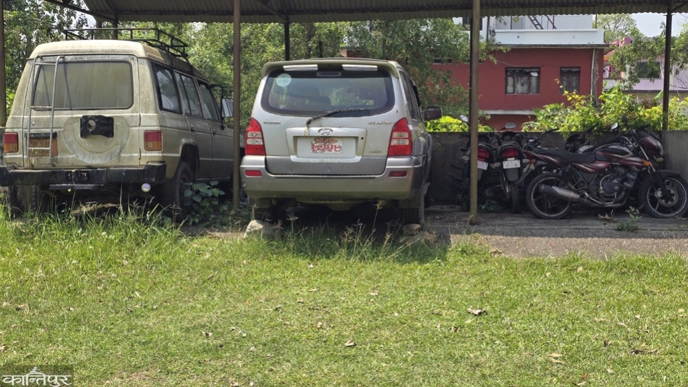 Government vehicles worth crores were turned into junk
