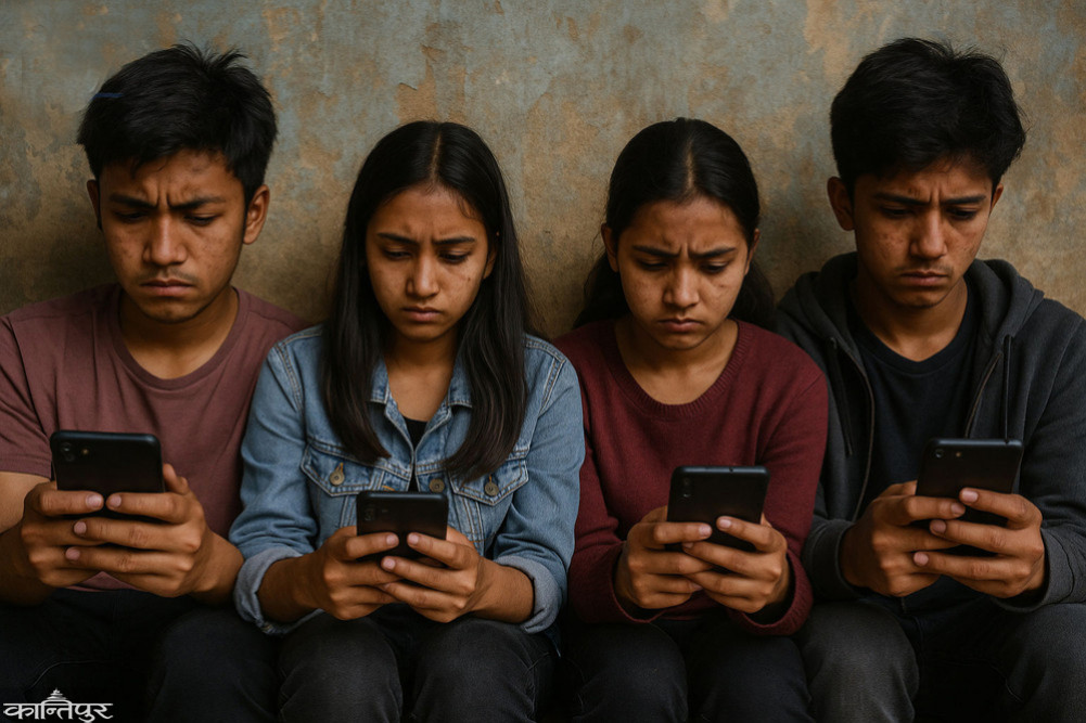 Friendship with devices, silence with people