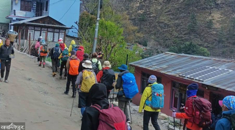 Annapurna Circuit Trek attracts over 40,000 tourists in a single year