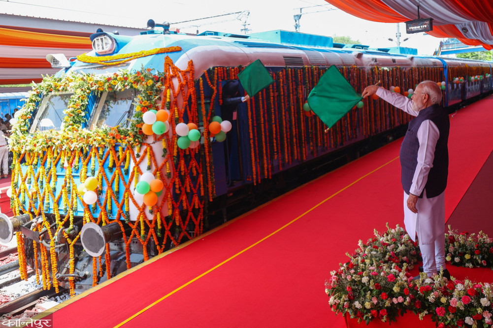 India launches hydrogen train
