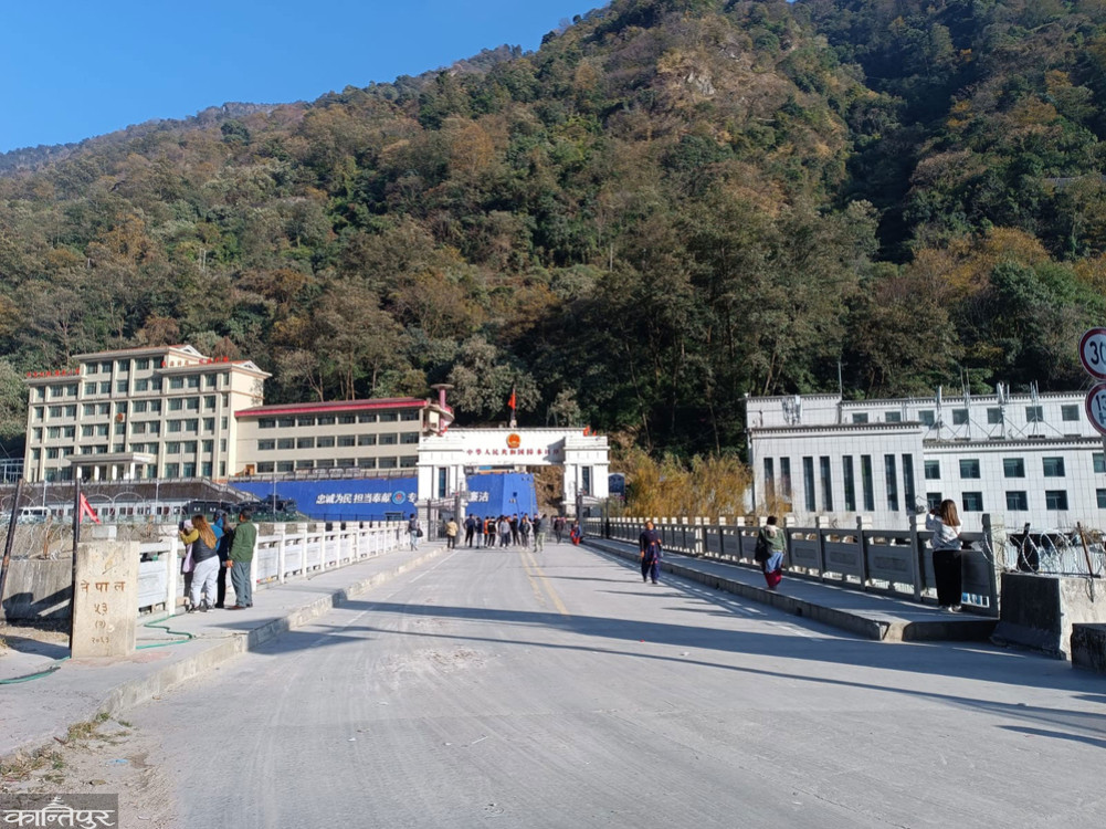 Trade stalled at Tatopani border crossing, causing disappointment in border settlements