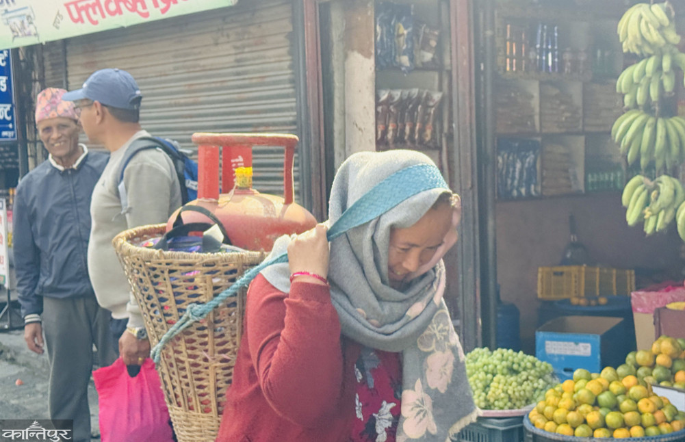 Now only one gas per household in Lamjung