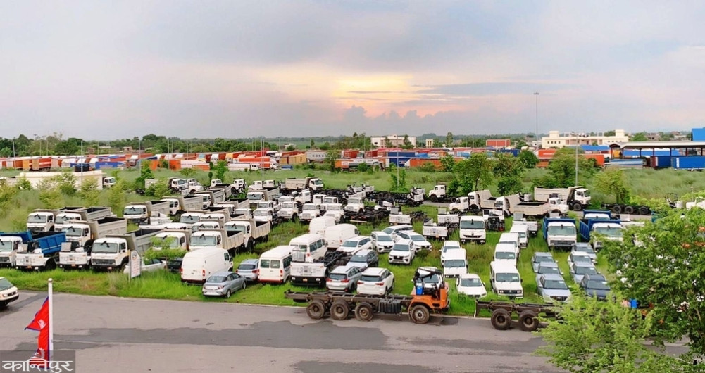 Highest import-export through Birgunj border