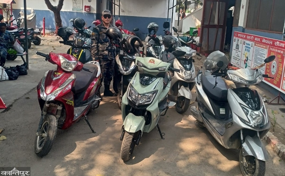22 electric scooters imported from India after evading customs seized