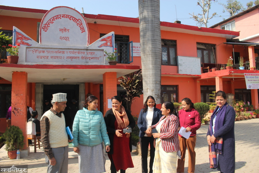 Birendranagar Municipality's net worth is Rs. 934.1 million