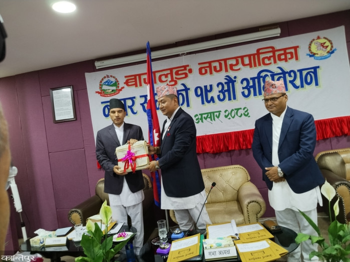 Baglung Municipality brought policy, program, and budget on the same day the ministry asked for clarification