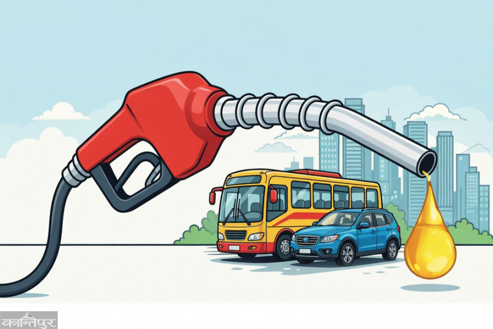 About 750,000 liters of fuel will be saved if Sunday is also a holiday.