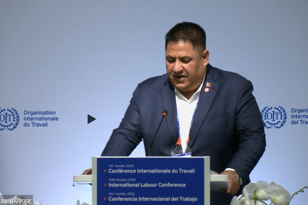 FNCCI Vice President Pandey at ILO conference: Policy flexibility needed to address labor market challenges