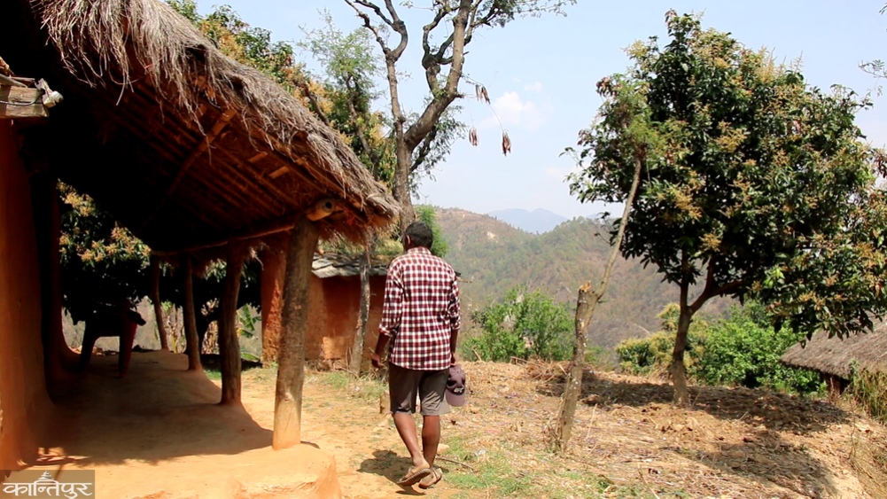 Tilkechaur residents displaced after land cracks, government relief still pending