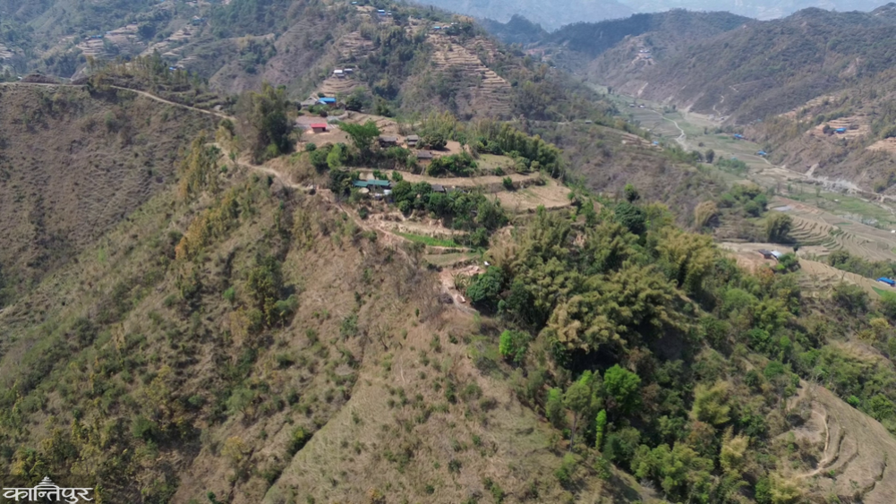 Tilkechaur residents displaced after land cracks, government relief still pending