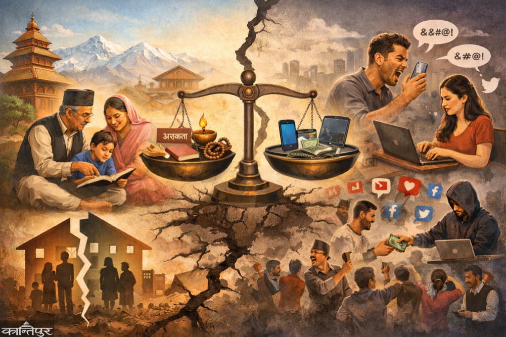 The contradiction between social values and modernity