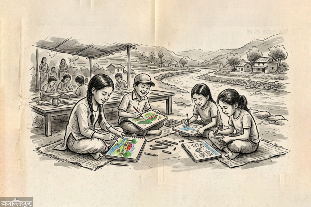 Children learn politics through everyday life.