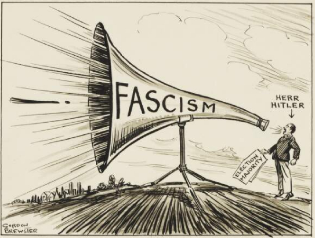 Crowd mood and fascist direction