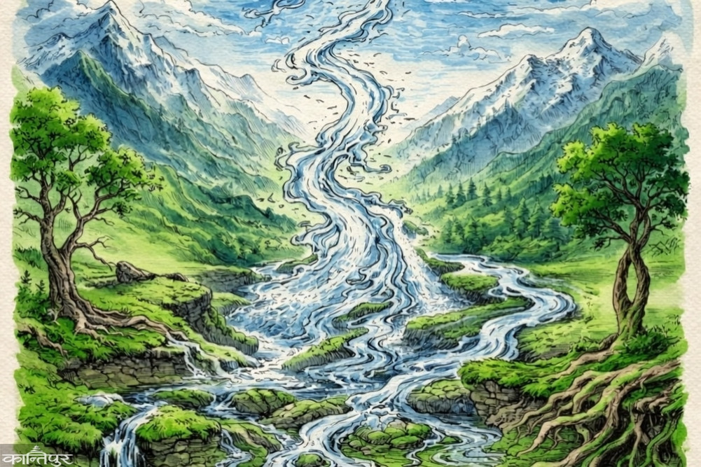 Let the rivers return to their source.