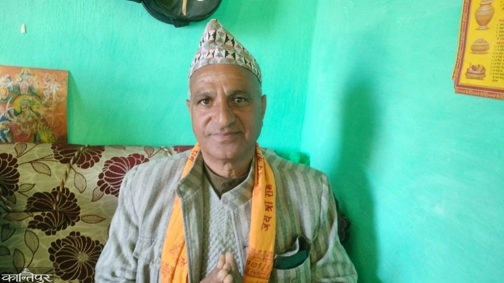 An independent candidate 'confronts' candidates from 10 parties in Baitadi