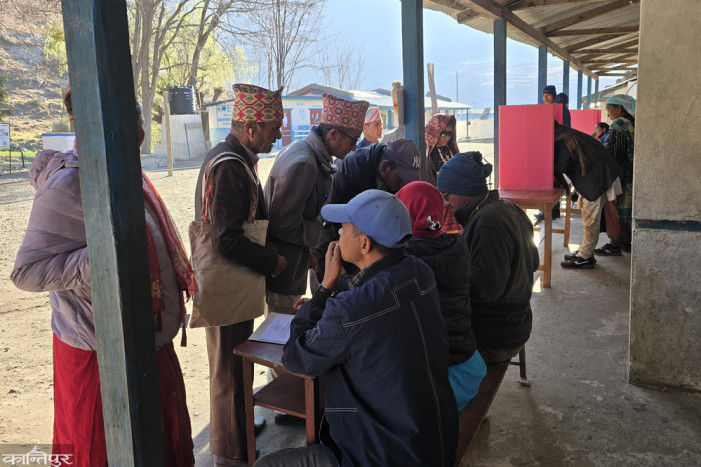 62 percent voter turnout in Dolpa till 4 pm