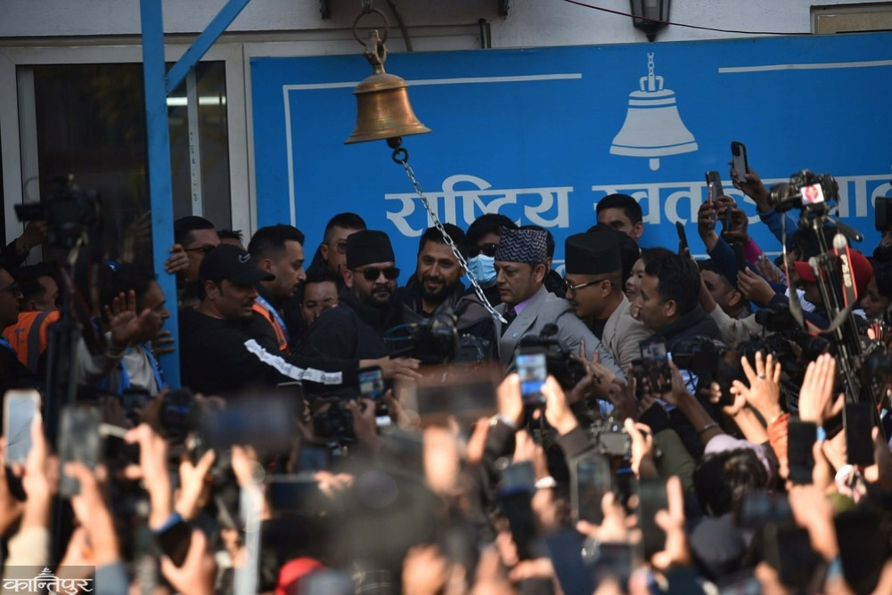Balendra reached the RSVP party office